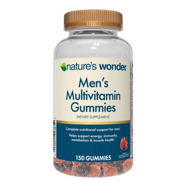Gomitas multivitamínicas para hombres Nature's Wonder
