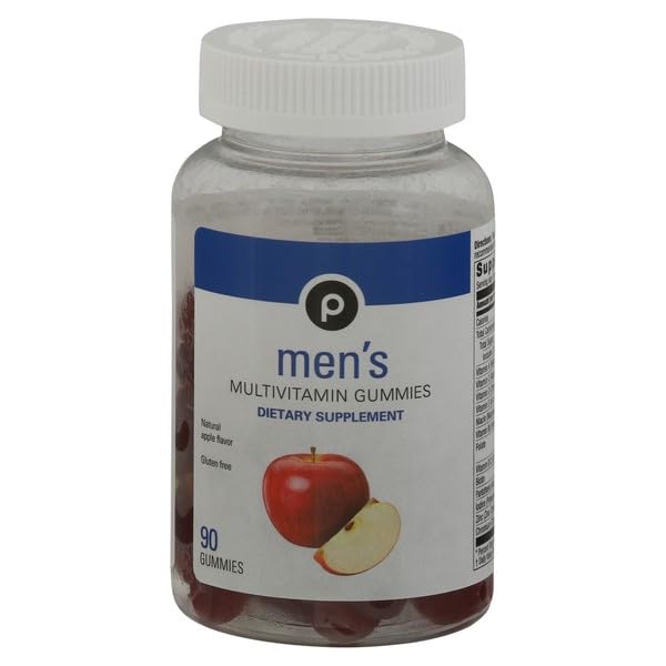 Gomitas multivitamínicas para hombres sabor manzana