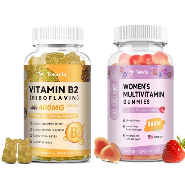 Gomitas multivitamínicas para mujeres sabor fresa 60 unidades