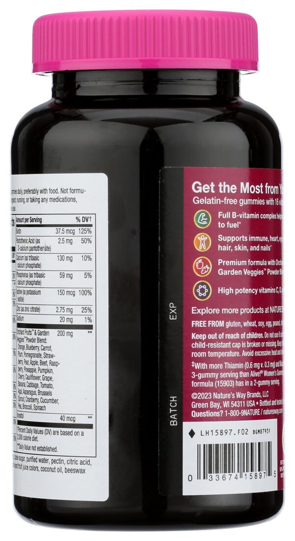 Gomitas multivitamínicas Nature's Way Alive 75 unidades