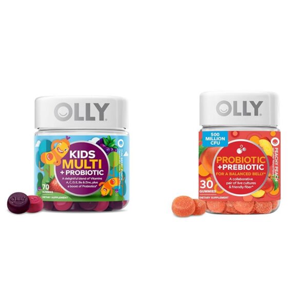 Gomitas multivitaminicas para niños OLLY envase frontal