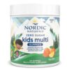 Gomitas multivitamínicas Nordic Naturals sin azúcar sabor naranja limón