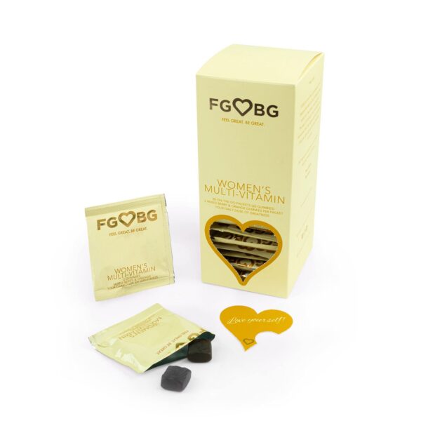 Version 1.0.0 Gomitas multivitamínicas veganas FGBG para mujeres