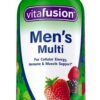Botella de gomitas multivitamínicas Vitafusion para hombres 220 unidades