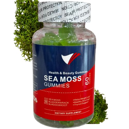 Gomitas veganas de musgo marino B2U envase frontal