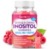 Gomitas Myo-Inositol D-Chiro Inositol sabor frambuesa