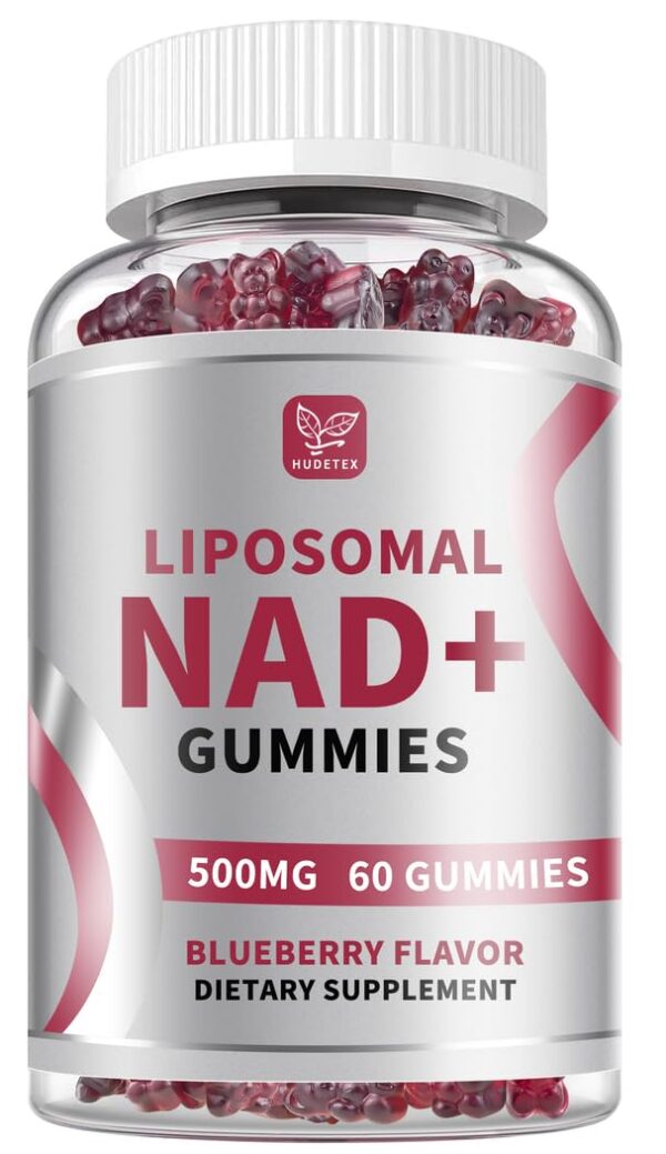 Envase de Gomitas NAD Hudetex 60 unidades