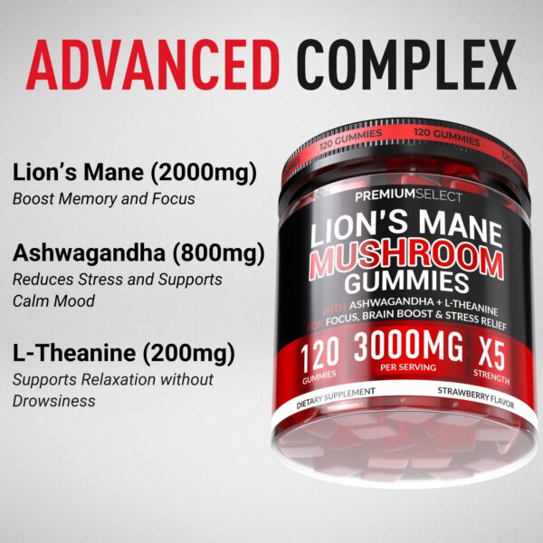 Gomitas naturales para claridad mental y soporte emocional