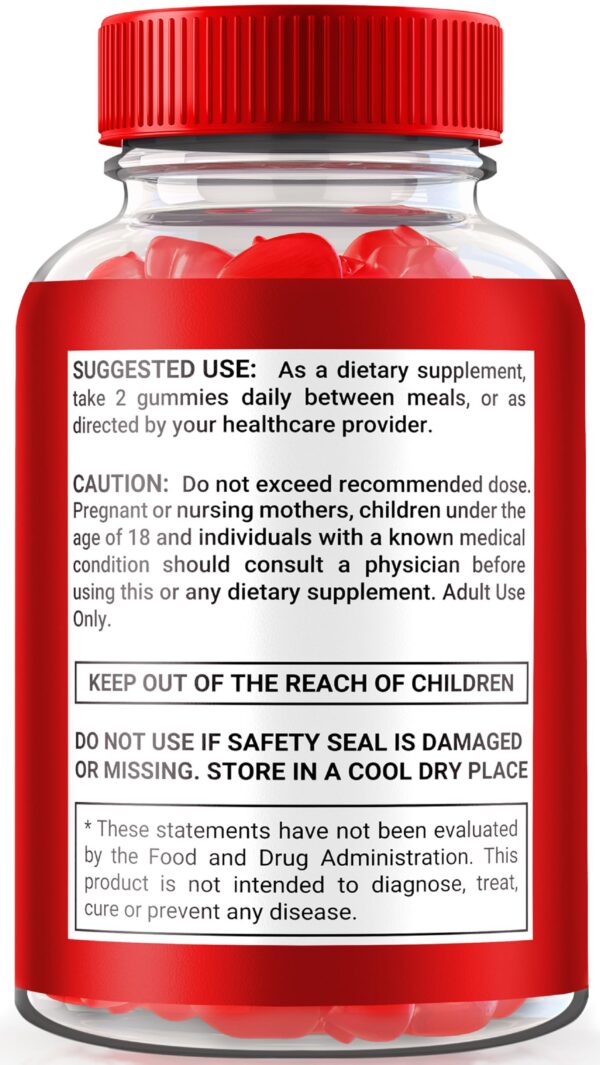 Gomitas naturales Keto Burner con vinagre de manzana