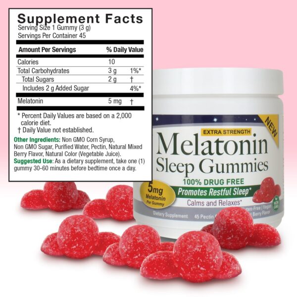 Version 1.0.0 Gomitas Naturales melatonina para dormir Nature's Answer