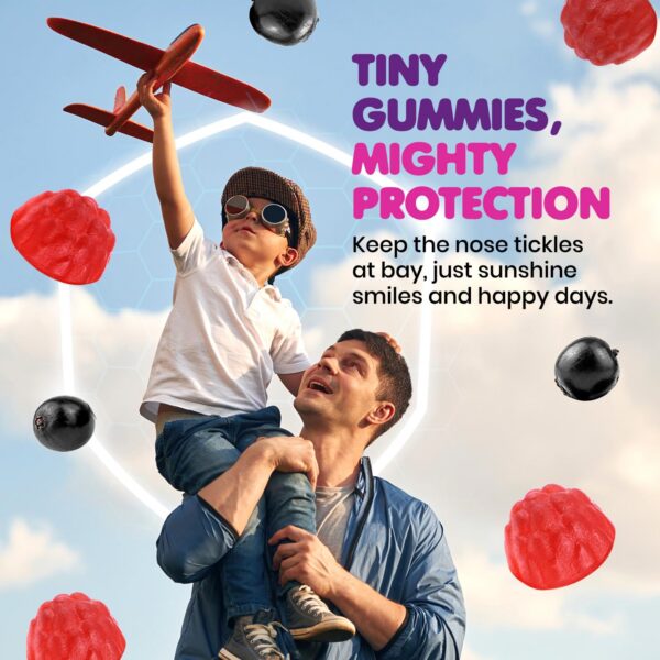 Gomitas naturales con Sambucus nigra extracto para sistema inmune