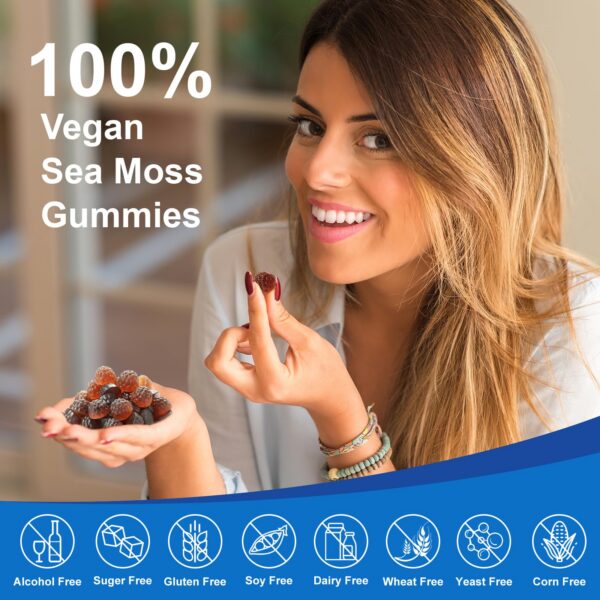 Gomitas naturales sin azúcar para apoyo antioxidante y salud digestiva