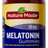 Version 1.0.0 Gomitas Nature Made melatonina 10 mg sabor fresa paquete frontal