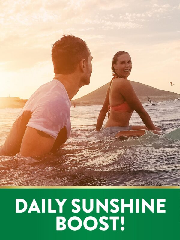 Version 1.0.0 Gomitas Nature's Truth vitamina D3 botella y tabletas