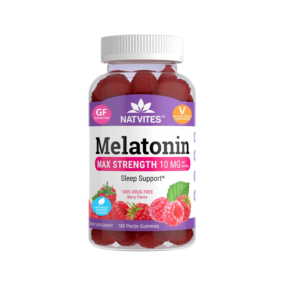 Natvites Melatonin, 10 mg