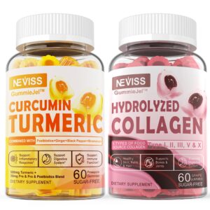 Version 1.0.0 Gomitas NEVISS colágeno y cúrcuma sin azúcar para salud integral