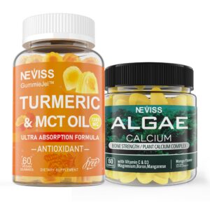 Gomitas NEVISS cúrcuma calcio algas sin azúcar