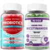 Gomitas NEVISS nicotinamida 500mg sin azúcar paquete