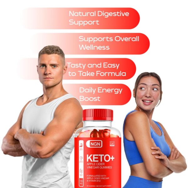 Gomitas NGN Keto ACV suplemento natural LIVORKA