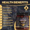 Version 1.0.0 Gomitas NutraHeights de Shilajit con sabores orgánicos.