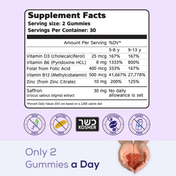 Gomitas NutriMagic sabor fresa apoyo memoria y atención niños