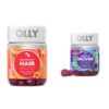 Gomitas OLLY para cabello con queratina y biotina sabor naranja tropical