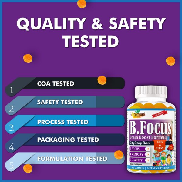 Version 1.0.0 Frasco de gomitas omega-3 para niños con etiqueta completa