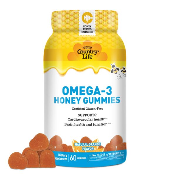 Gomitas Omega-3 Country Life 60 gomitas