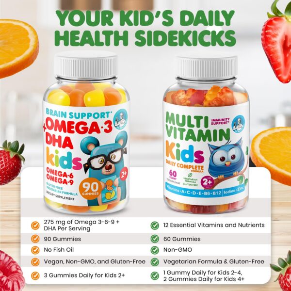 Gomitas Omega 3 con DHA y EPA para niños