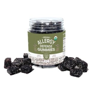 Gomitas orgánicas Seattle Elderberry para defensa contra alergias y resfriados