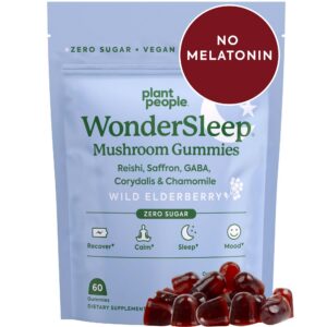 Gomitas para dormir WonderSleep con champiñón reishi sabor saúco