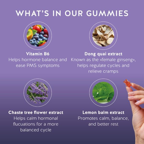 Gomitas en frasco, formato 30 gomitas