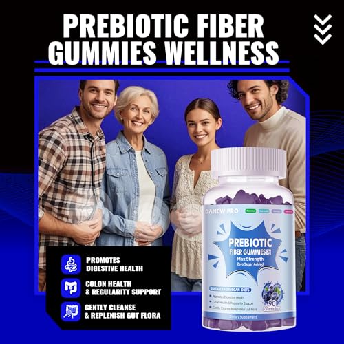 Gomitas prebióticas DANEW Pro vista cercana