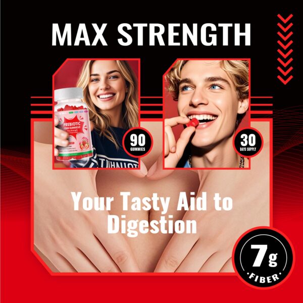 Gomitas prebióticas masticables DANEW Pro fibra