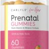 Gomitas prenatales Carlyle sabor fruta caja frontal