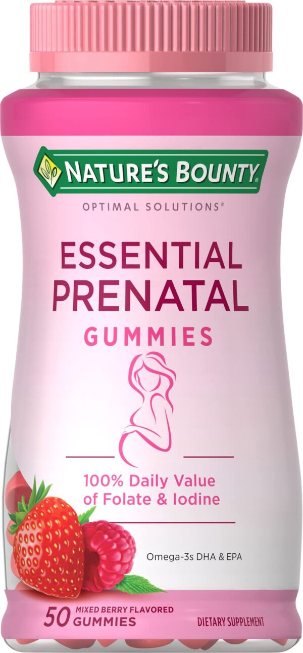 Gomitas prenatales Nature's Bounty Optimal Solutions 50 unidades