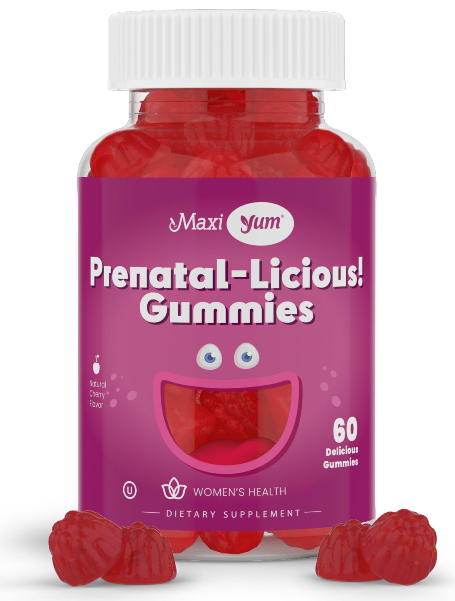 Prenatal Gummies with Folic Acid and Iron