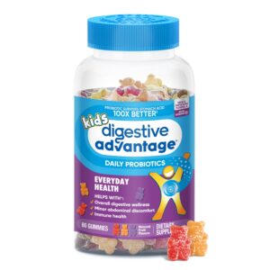 Gomitas probióticas Digestive Advantage salud digestiva 80 unidades