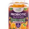 Gomitas probióticas Health Nutrition Naturals frasco principal para digestión