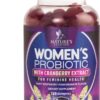 Gomitas probióticas para mujeres Nature's Nutrition frasco
