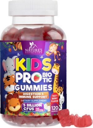 Version 1.0.0 Gomitas probióticas para niños 3+ años sabor berry