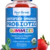 Gomitas probióticas USDA Feel Great para adultos y niños