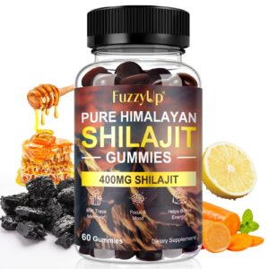 Paquete de gomitas puras de shilajit himalaya 60 unidades