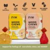 Gomitas PYM Mood Chews sabor cítrico con GABA y L-Theanina