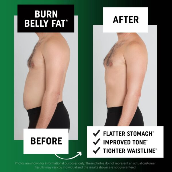 Gomitas quemadores de grasa para hombres con pectina y té verde