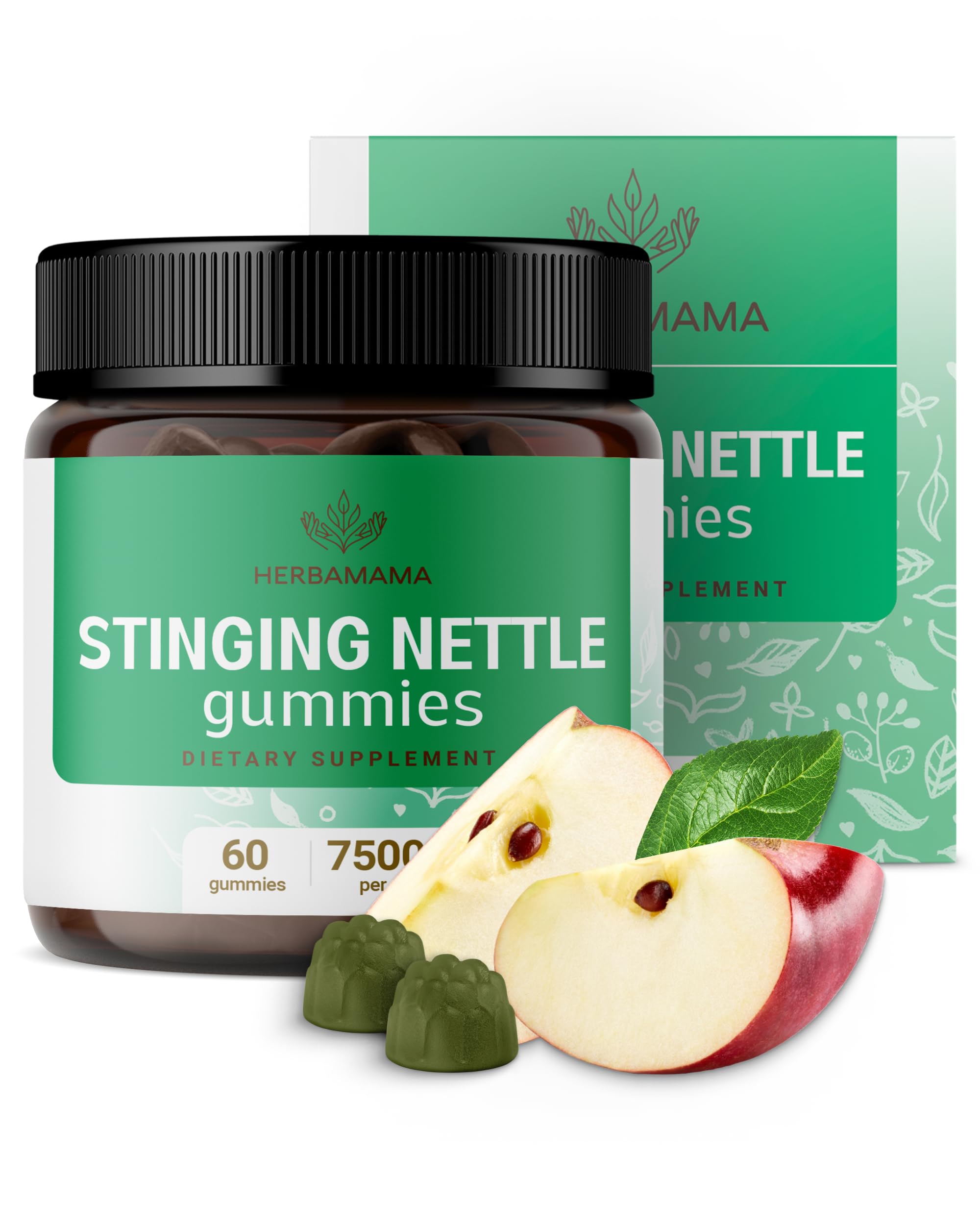 HERBAMAMA Nettle Root, 7500 mg