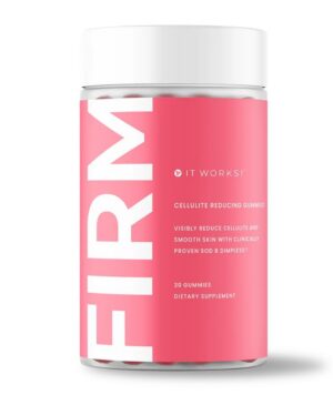 Gomitas reafirmantes It Works para celulitis en envase