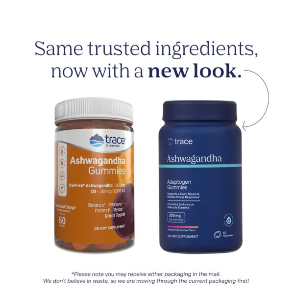 Gomitas relax y sueño con vitamina D Trace Minerals ashwagandha