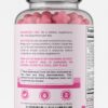 Detalle gomitas rosadas NutriLife para belleza cabello piel uñas