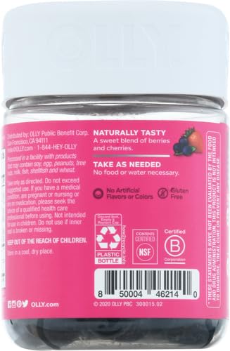 Gomitas sabor baya OLLY inmuidad zinc y vitamina C